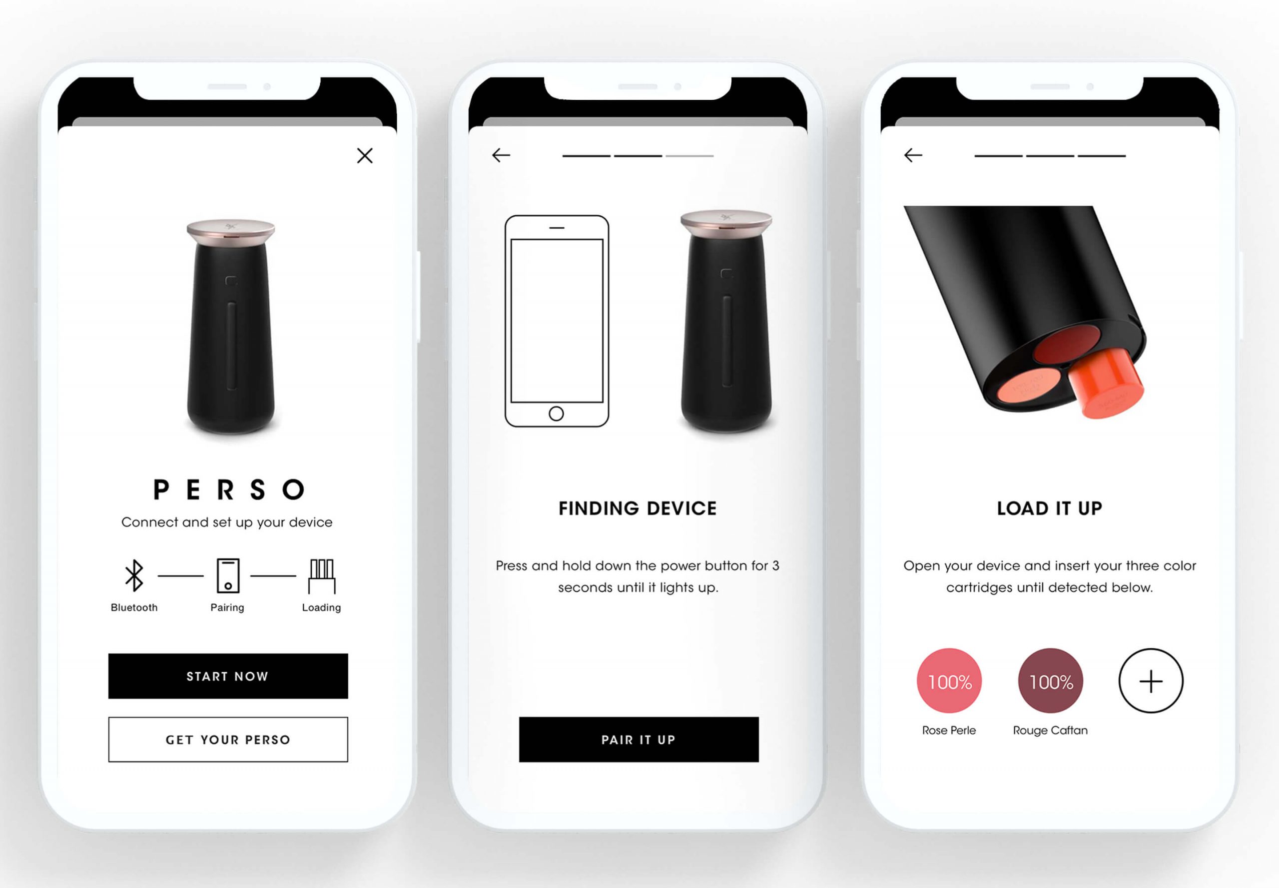 Association bluetooth de l'objet