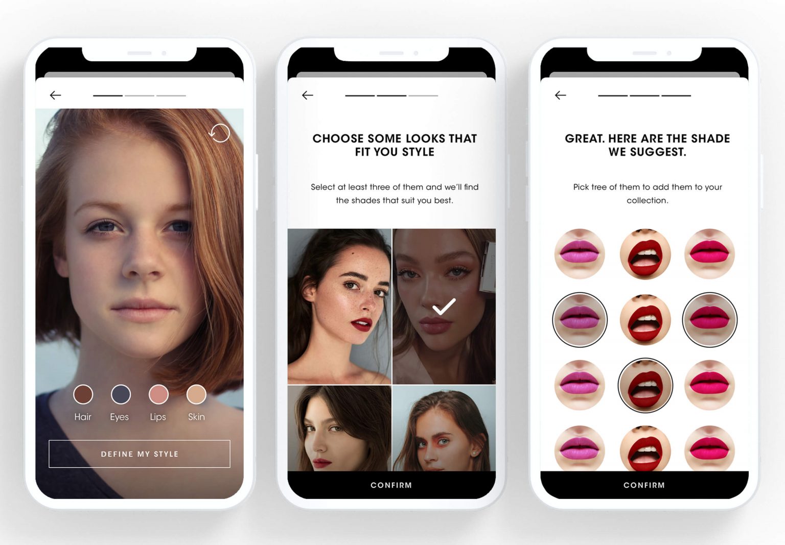 Onboarding de l'application